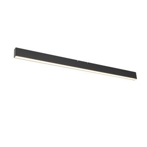 Černé stropní svítidlo včetně LED 3-stupňové stmívání 2700-4000K - Keane