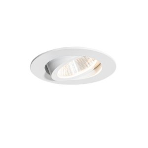 Zapuštěné bodové světlo bílé 6,8 cm včetně LED 750lm stmívatelné IP23 - Gaius