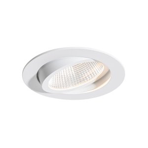 Zapuštěné bodové světlo bílé 9,5 cm vč. LED 1300lm stmívatelné IP23 - Gaius