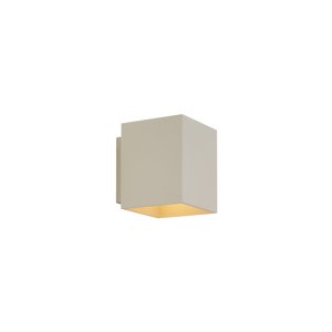 Moderní nástěnná lampa béžová G9 čtvercová - Sola