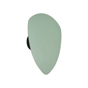 Designová nástěnná lampa zelená organická 32cm 2-světla - Pulley
