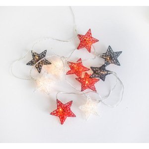 Venkovní světelný řetěz 3,3 m vč. LED 10 světel - Stellina
