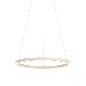 Designové závěsné svítidlo béžové 60cm včetně LED 3-stupňové stmívatelné - Girello