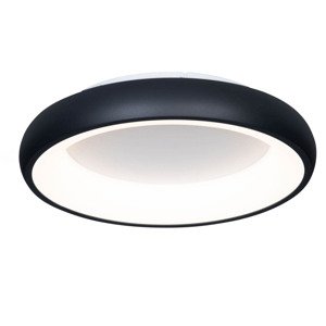 Moderní stropní svítidlo černé 45 cm sintegrovaným stmívatelným LED - Cardona