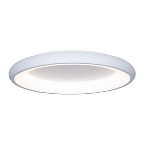 Moderní stropní svítidlo bílé 60 cm sintegrovaným stmívatelným LED - Cardona