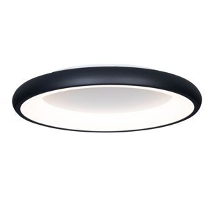 Moderní stropní svítidlo černé 60 cm včetně stmívatelné LED - Cardona