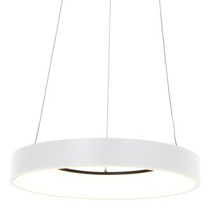 Designové závěsné svítidlo bílé včetně stmívatelné LED - Ringlede